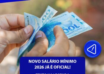 Novo Salário Mínimo 2026: Lula oficializa reajuste para R$ 1.621,00